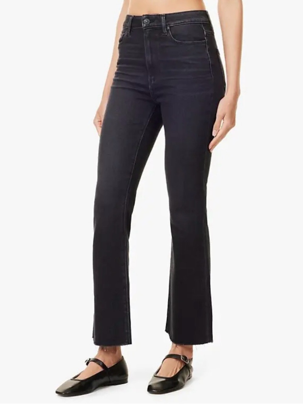 PAIGE Claudine High-Rise Ankle Flare Jeans